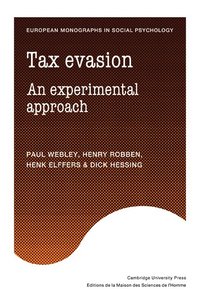 bokomslag Tax Evasion