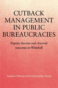 bokomslag Cutback Management in Public Bureaucracies