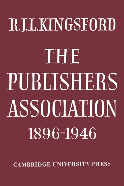 The Publishers Association 1896-1946 1