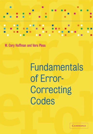 bokomslag Fundamentals of Error-Correcting Codes