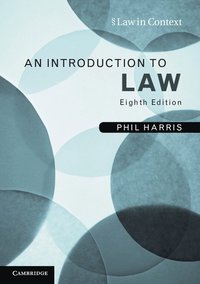 bokomslag An Introduction to Law