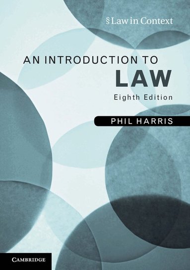 Phil Harris - An Introduction to Law, Häftad