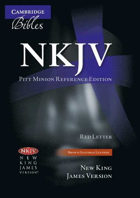 NKJV Pitt Minion Reference Bible, Brown Goatskin Leather, Red-letter Text, NK446XR 1