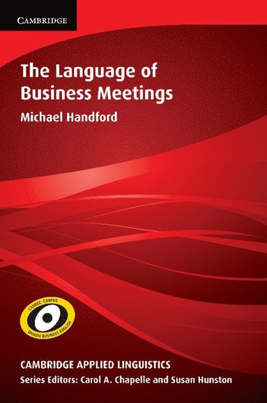 bokomslag The Language of Business Meetings