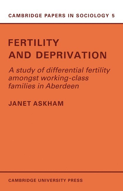 Fertility and Deprivation 1