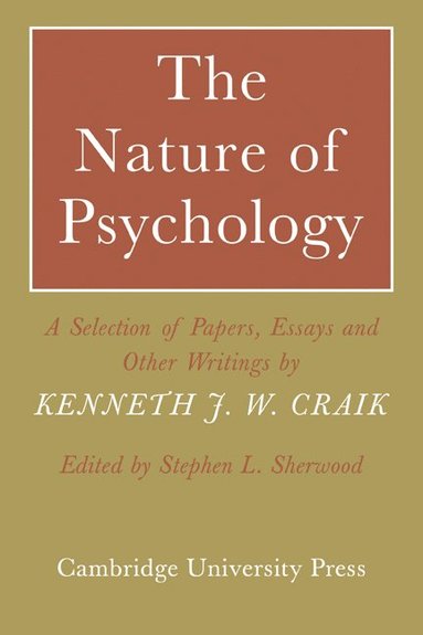 bokomslag The Nature of Psychology