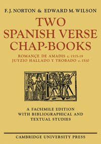 bokomslag Two Spanish Verse Chap-Books