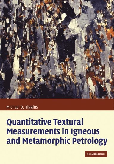 bokomslag Quantitative Textural Measurements in Igneous and Metamorphic Petrology