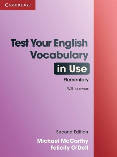 bokomslag Test Your English Vocabulary in Use Elementary with Answers