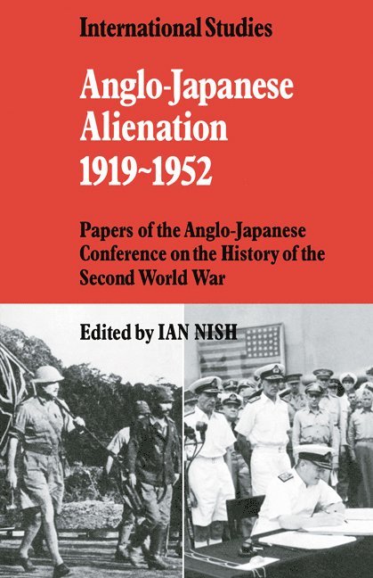 Anglo-Japanese Alienation 1919-1952 1