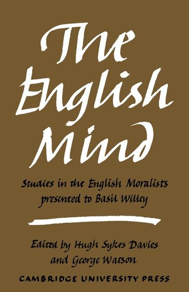 Hugh Sykes Davies, George Watson - The English Mind, Häftad