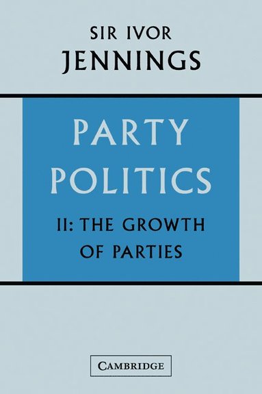 bokomslag Party Politics: Volume 2