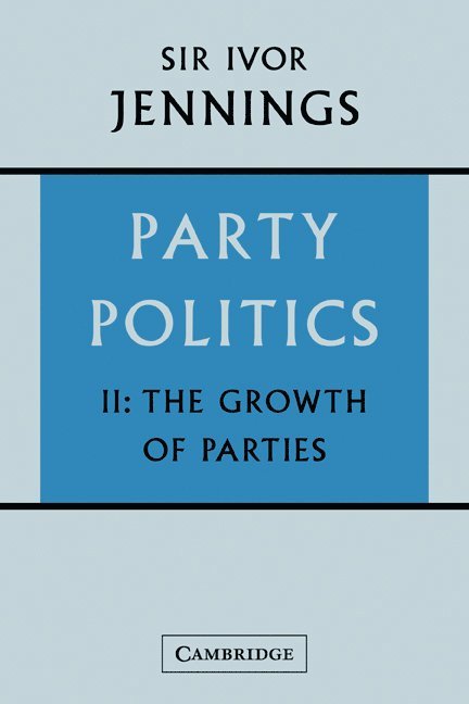 Party Politics: Volume 2 1