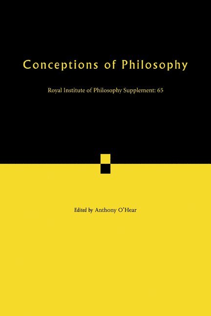 Conceptions of Philosophy 1