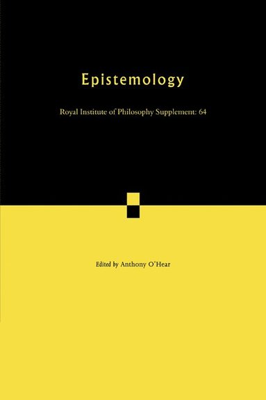 bokomslag Epistemology