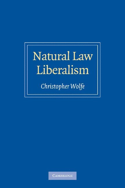 Natural Law Liberalism 1
