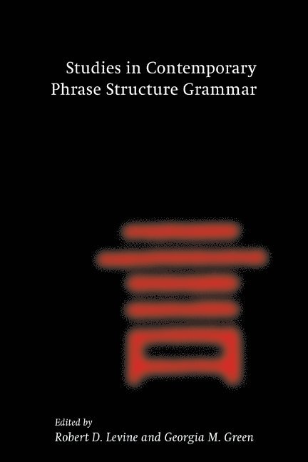 Studies in Contemporary Phrase Structure Grammar 1