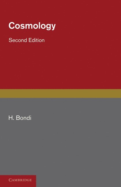Hermann Bondi - Cosmology, Häftad
