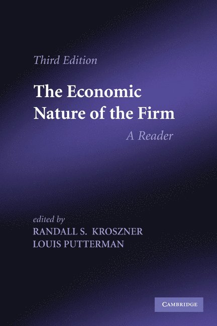 The Economic Nature of the Firm 1