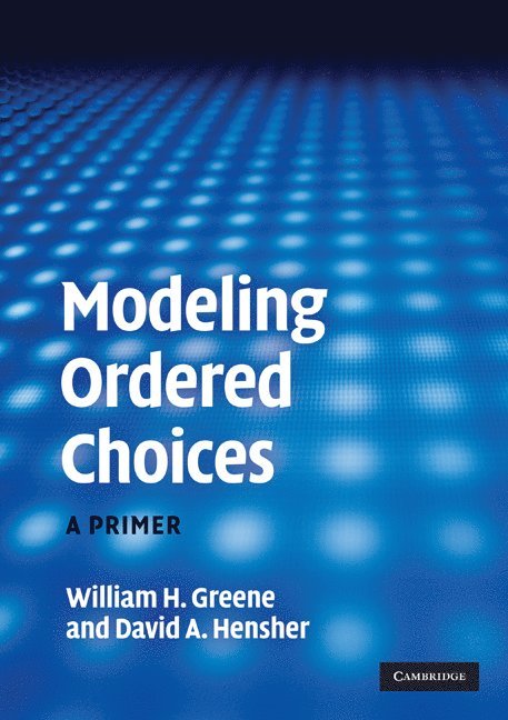 Modeling Ordered Choices 1
