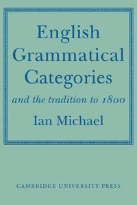 bokomslag English Grammatical Categories