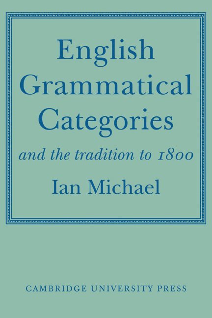 English Grammatical Categories 1