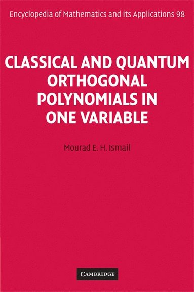 bokomslag Classical and Quantum Orthogonal Polynomials in One Variable