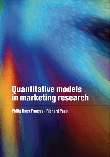 Philip Hans Franses, Richard Paap - Quantitative Models in Marketing Research, Häftad