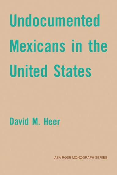 David M. Heer - Undocumented Mexicans in the USA, Häftad