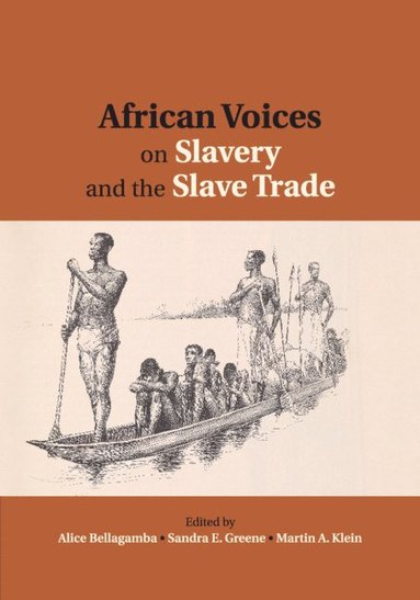 bokomslag African Voices on Slavery and the Slave Trade: Volume 2, Essays on Sources and Methods