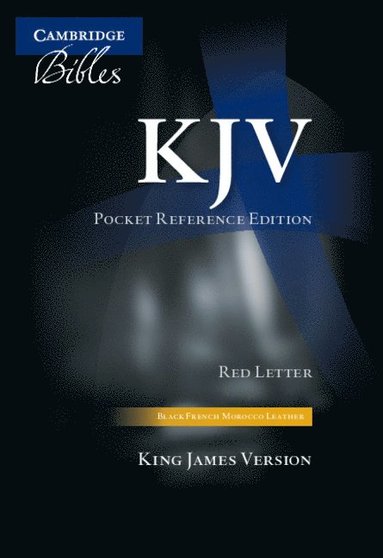 bokomslag KJV Pocket Reference Bible, Black French Morocco Leather with Zip Fastener, Red-letter Text, KJ243:XRZ Black French Morocco Leather, with Zip Fastener