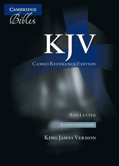 bokomslag KJV Cameo Reference Bible, Black Imitation Leather, Red-letter Text, KJ452:XR Black Imitation Leather