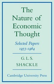 G. L. S. Shackle - The Nature of Economic Thought, Häftad