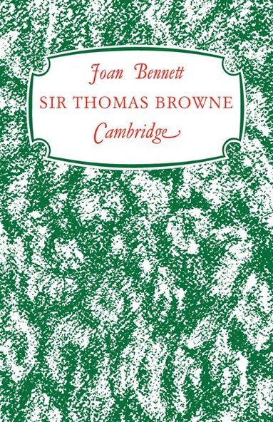 bokomslag Sir Thomas Browne