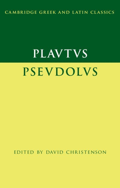 Plautus: Pseudolus 1