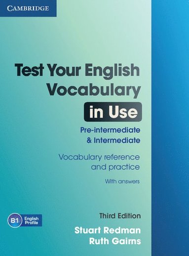 bokomslag Test Your English Vocabulary in Use Pre-intermediate and Intermediate with Answers