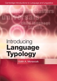 bokomslag Introducing Language Typology