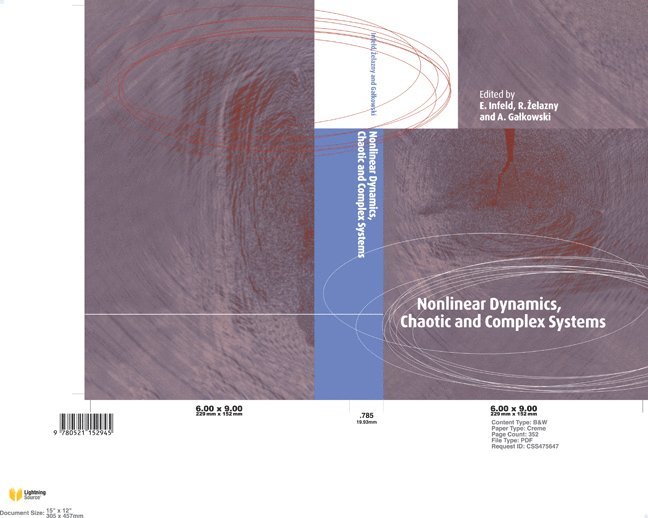 Nonlinear Dynamics, Chaotic and Complex Systems 1