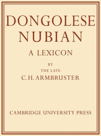bokomslag Dongolese Nubian