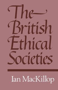 bokomslag The British Ethical Societies