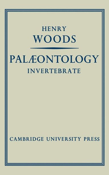 bokomslag Palæontology Invertebrate