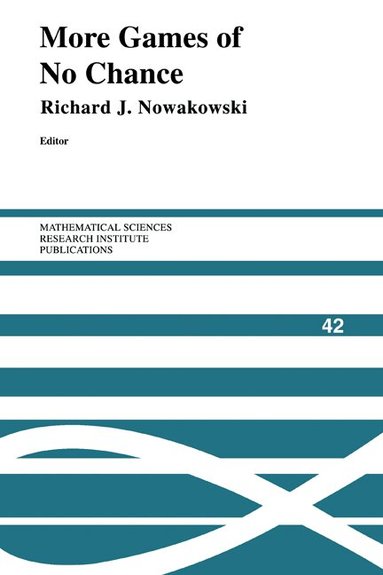 Richard Nowakowski - More Games of No Chance, Häftad
