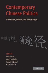 bokomslag Contemporary Chinese Politics
