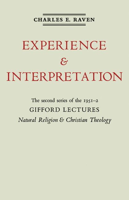 Natural Religion and Christian Theology 1
