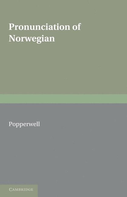 Pronunciation of Norwegian 1