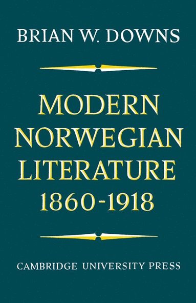 bokomslag Modern Norwegian Literature 1860-1918