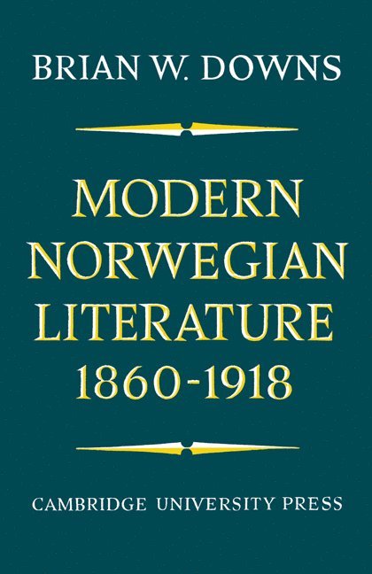 Modern Norwegian Literature 1860-1918 1