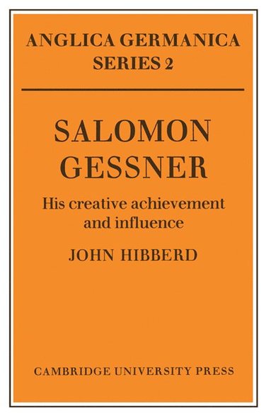 bokomslag Salomon Gessner: His Creative Achievement and Influence