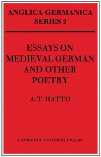 bokomslag Essays on Medieval German and Other Poetry