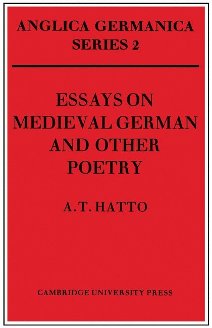 Essays on Medieval German and Other Poetry